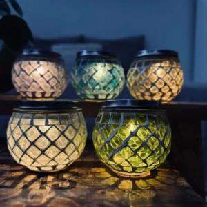Lysestage MOSAIK med solceller - VIAMAJA.DK