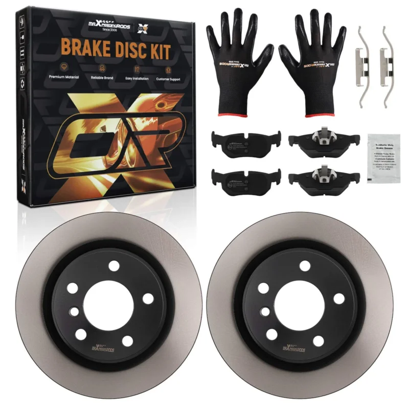 Neu Bremsscheiben Bremsbeläge Hinten kompatibel für BMW 1 E81 E87 3 E90 E91 E92 E93 34216792227