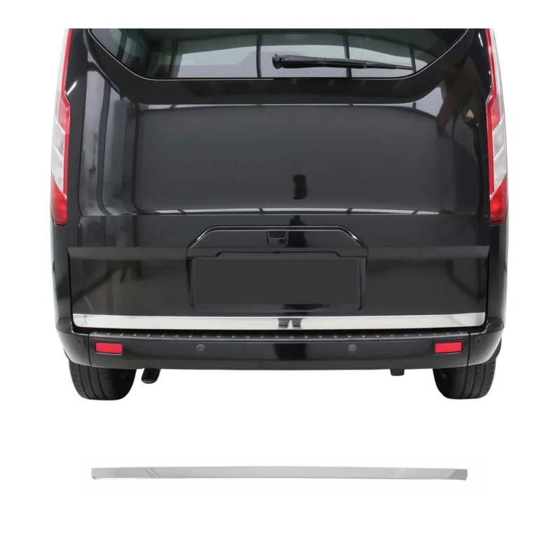 Kofferraumleiste Heckleiste für Ford Transit Tourneo Custom Untere Edelstahl