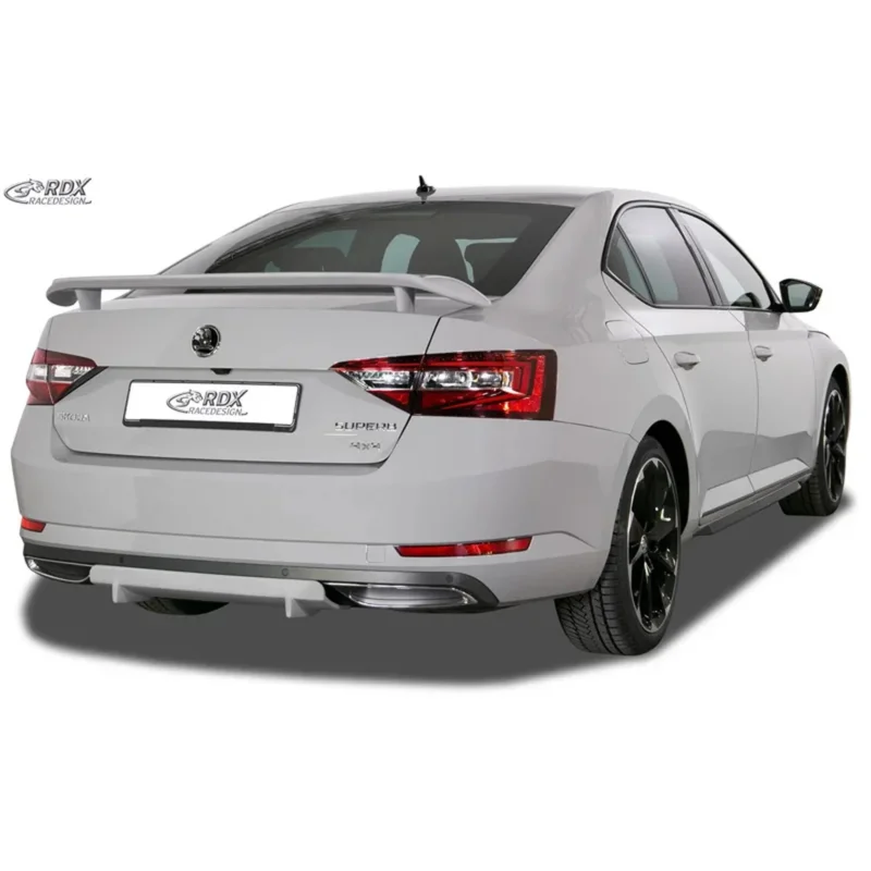RDX Heckschürzenansatz Diffuser U-Diff XL für Skoda Superb III 3V 2015-
