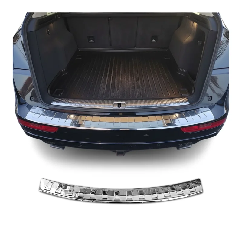 Ladekantenschutz Stoßstangenschutz für Audi Q5 8RB 2008-2017 Edelstahl Chrom