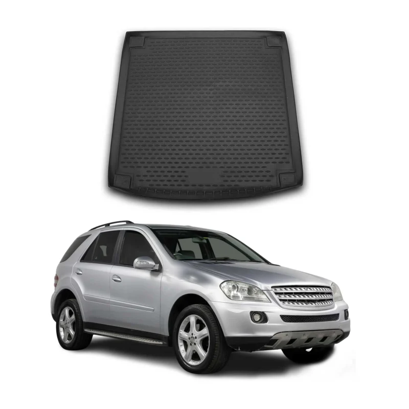 Kofferraummatte Kofferraumwanne für Mercedes M Klasse W164 2005-2011 Gummi TPE