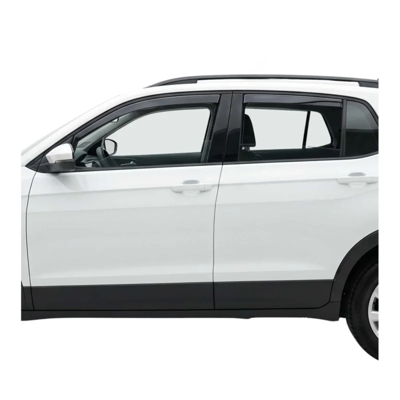 Windabweiser Regenabweiser für VW T-Cross 2019-2026 Dunkel Acryl 4tlg