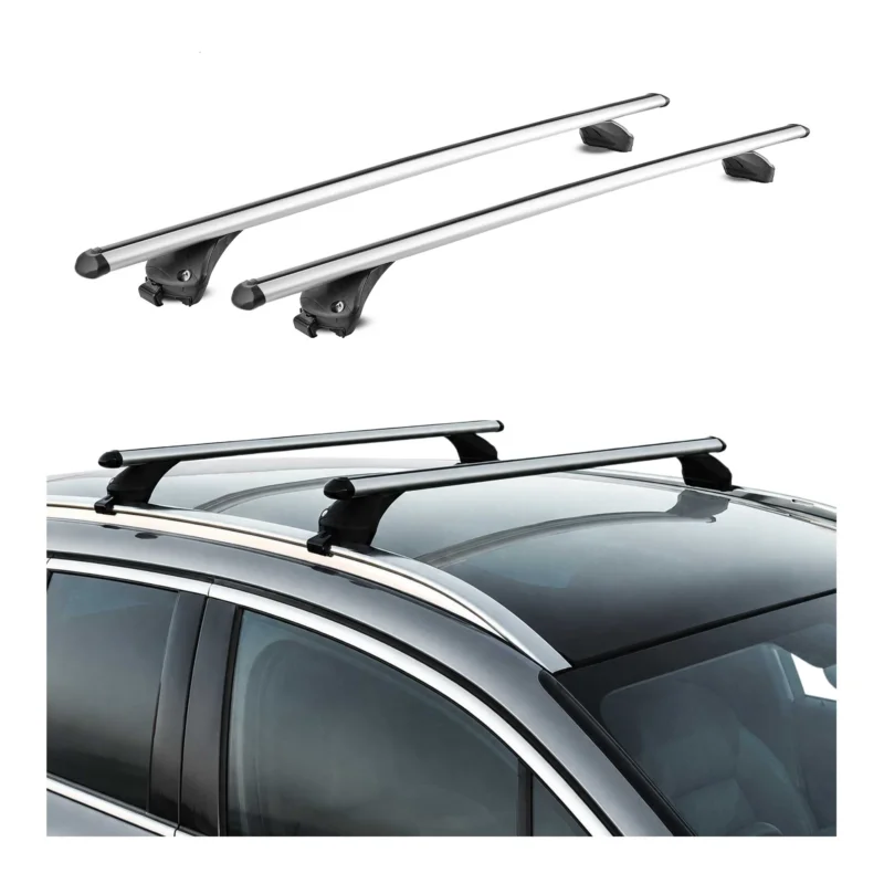Quick Dachträger für Kia Soul (PS) 2014-2019 Aluminium Silber 2x