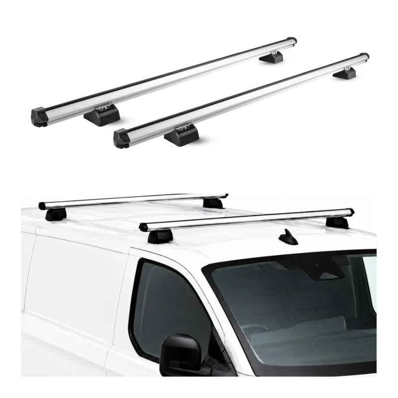 Dachträger für Renault Trafic 2014-2026 H1 2-Träger Aluminium Silber