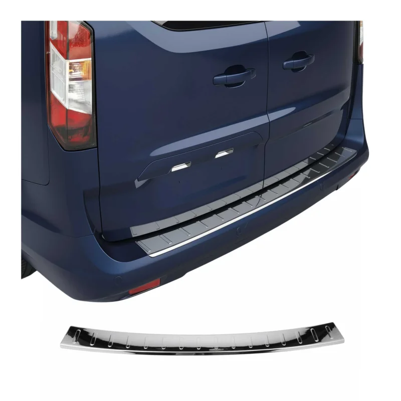 Ladekantenschutz Stoßstange für Ford Tourneo Courier II 2023-26 Edelstahl Chrom