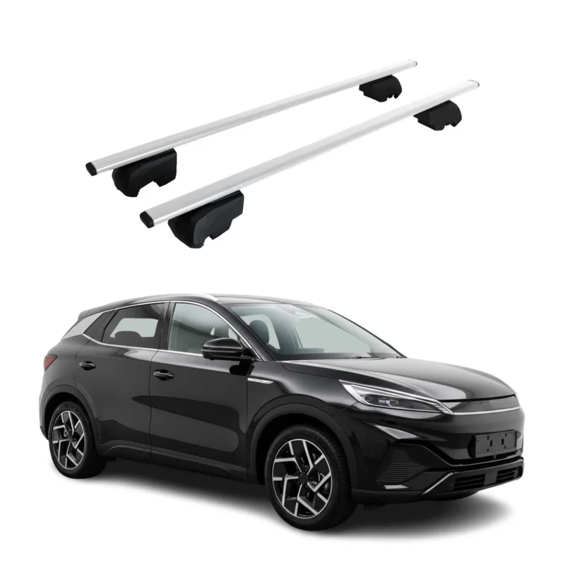 Dachträger Grundträger für BYD Atto 3 2022-2026 Stahl Silber 2tlg
