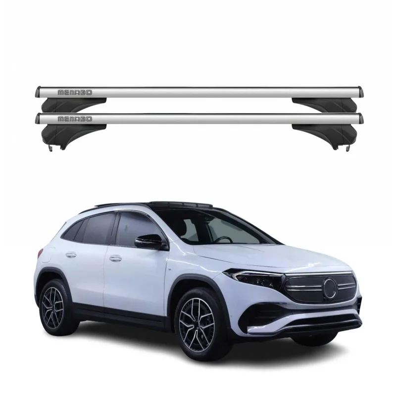 Menabo Dachträger Grundtäger für Mercedes EQA H243 2022-2026 Aluminium Silber 2x