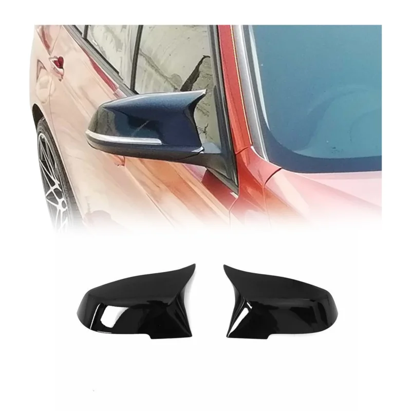 Spiegelkappen für BMW 1er F20/F21 2012-2024/2er F22 F23 F87 M2 16-2024 ABS Glanz