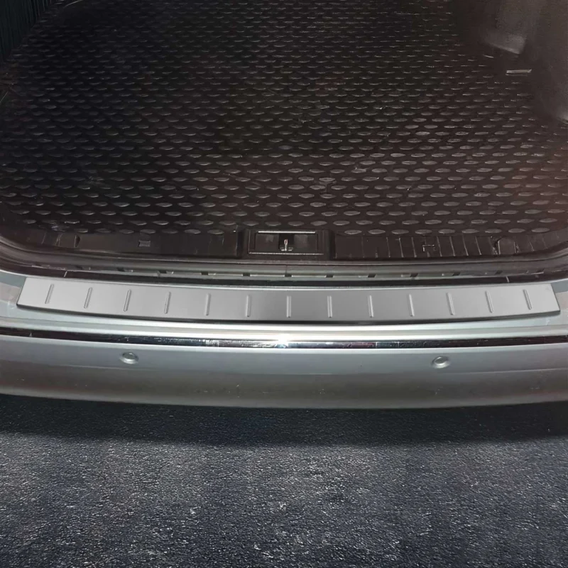 Ladekantenschutz Stoßstange für Mercedes E Klasse W211 2003-2009 Chrom gebürstet