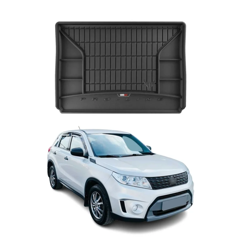 OMAC Gummi Kofferraumwanne für Suzuki Vitara 2015-2026 TPE Laderaumwanne Schwarz