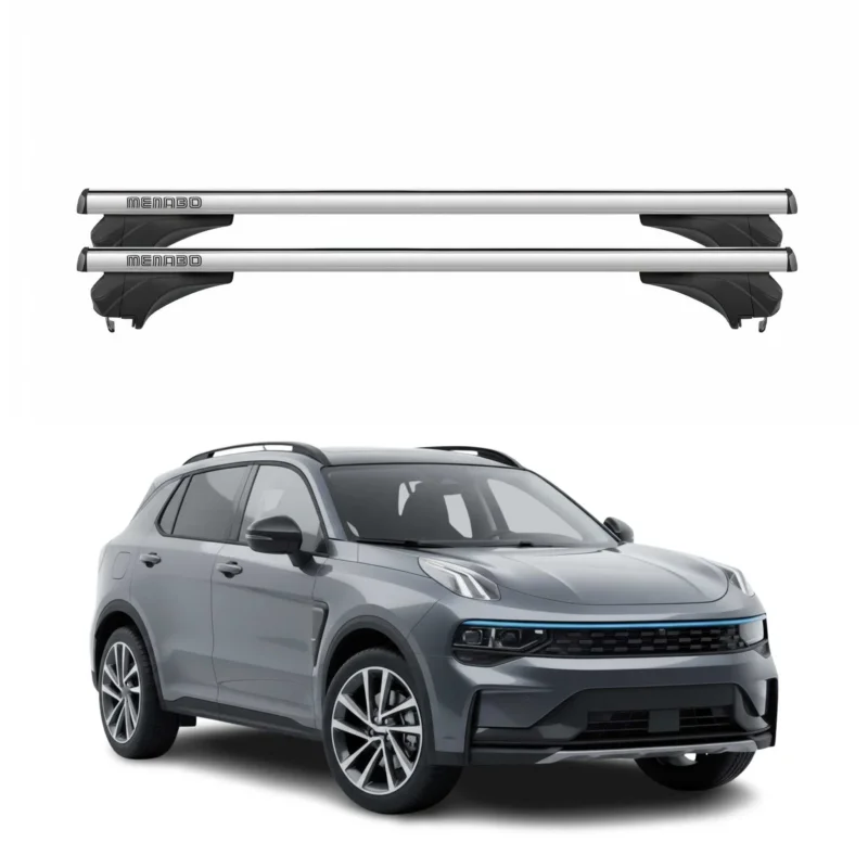 Menabo Dachträger Grundtäger für Link&Co 01 2017-2026 Aluminium Silber 2 tlg