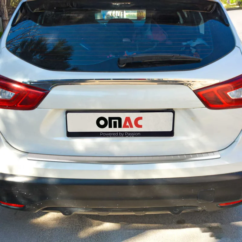 Ladekantenschutz für Nissan Qashqai J11 2017-2021 Facelift Edelstahl gebürstet
