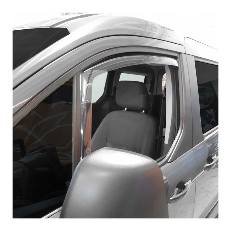 Windabweiser Regenabweiser für Ford Tourneo Connect 2015-2024 Dunkel Acryl 2tlg