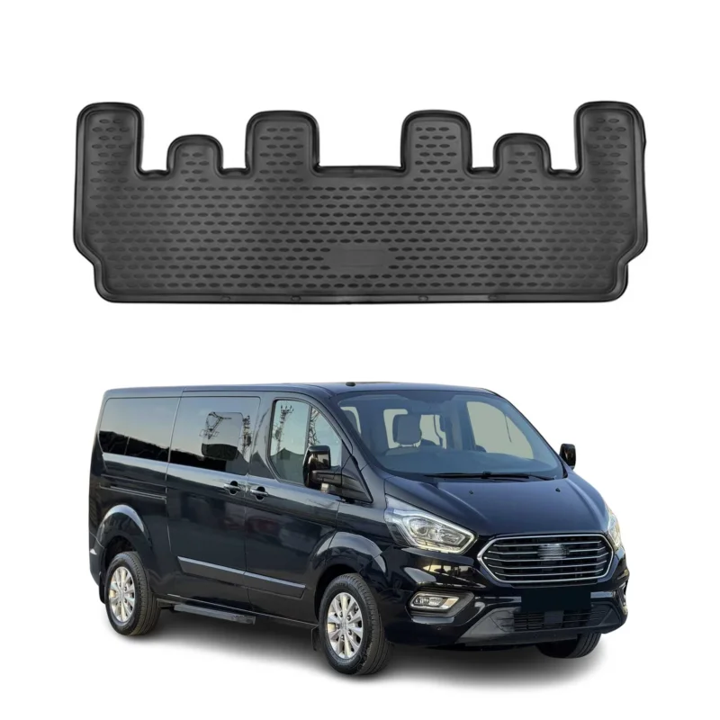 OMAC Fußmatten für Ford Tourneo Custom Titanium 2018-2022 2. Reihe TPE Schwarz