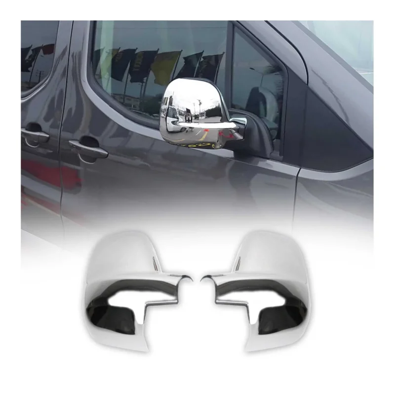 Spiegelkappen Spiegelabdeckung für Citroen SpaceTourer 2016-2026 Chrom ABS