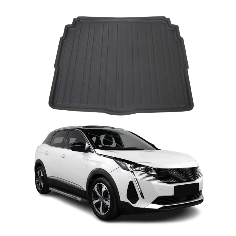 Kofferraumwanne Laderaumwanne für Peugeot 3008 2016-2024 Untere Gummi TPE