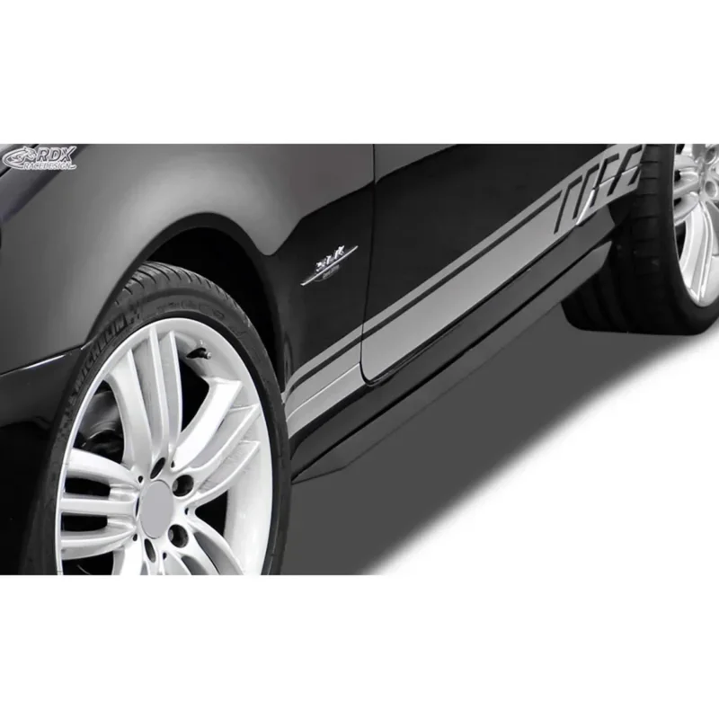 RDX Seitenschweller 'Slim' für Mercedes SLK R171 ABS Schwarz 2er-Set TÜV