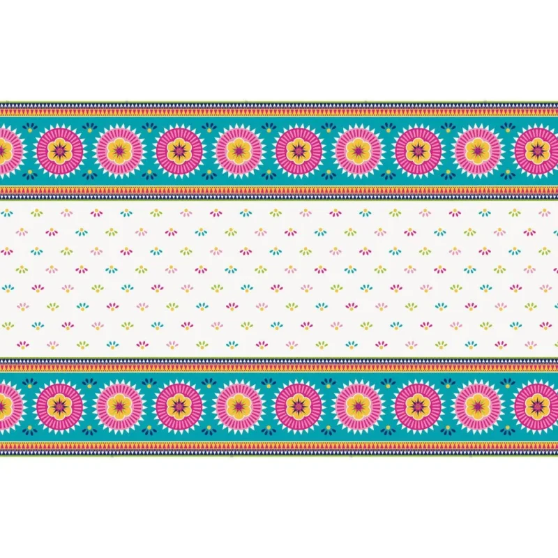 Mexicaans Tafelkleed Boho 2,13m van Unique koop je bij Partywinkel