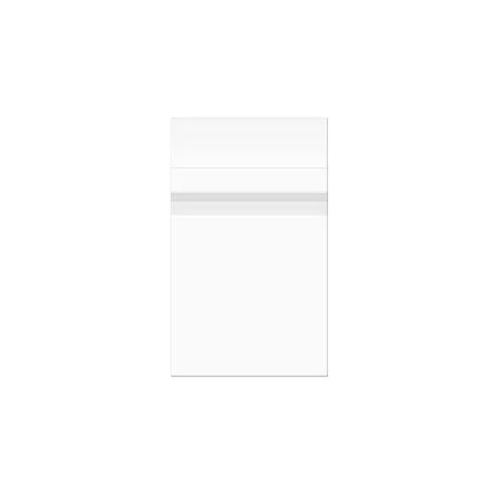 Plastic Bags 21.4x26cm Transparent Peel and Seal