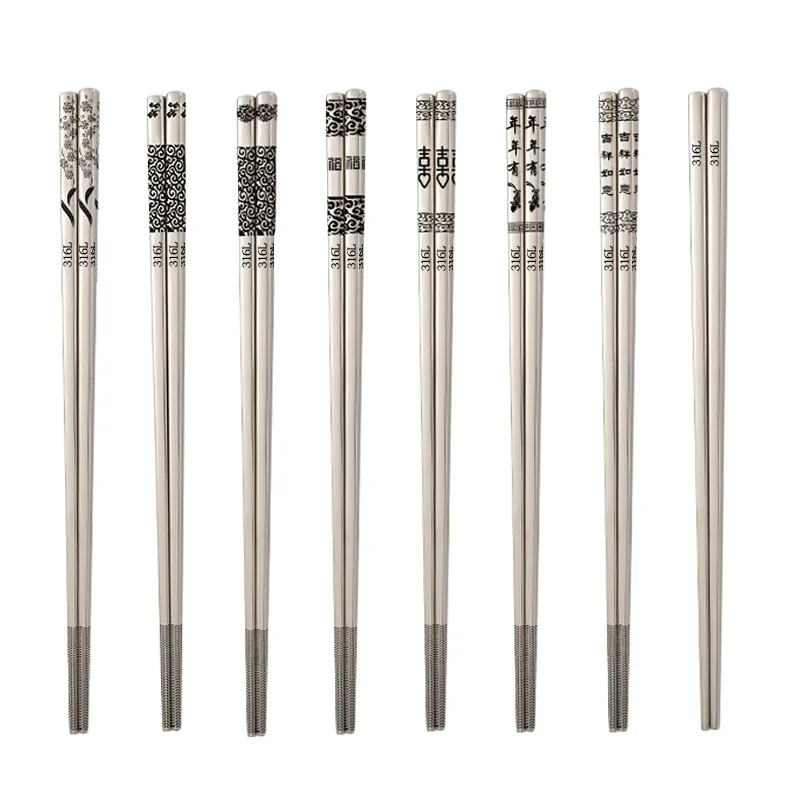 Metall Essstäbchen Andong (15 Modelle)