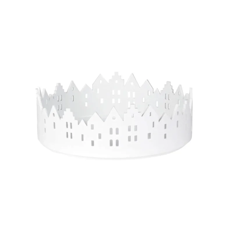 Stadtschale "Innenstadt" - 20x7,5 cm (Weiß)