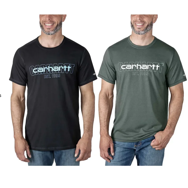 Carhartt Force Short Sleeve T-Shirt mit Carhartt Logo Graphic 106653