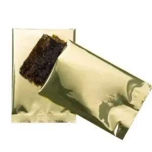 Plastic Bags Gold 7.5x10.2cm Premium and Sealable