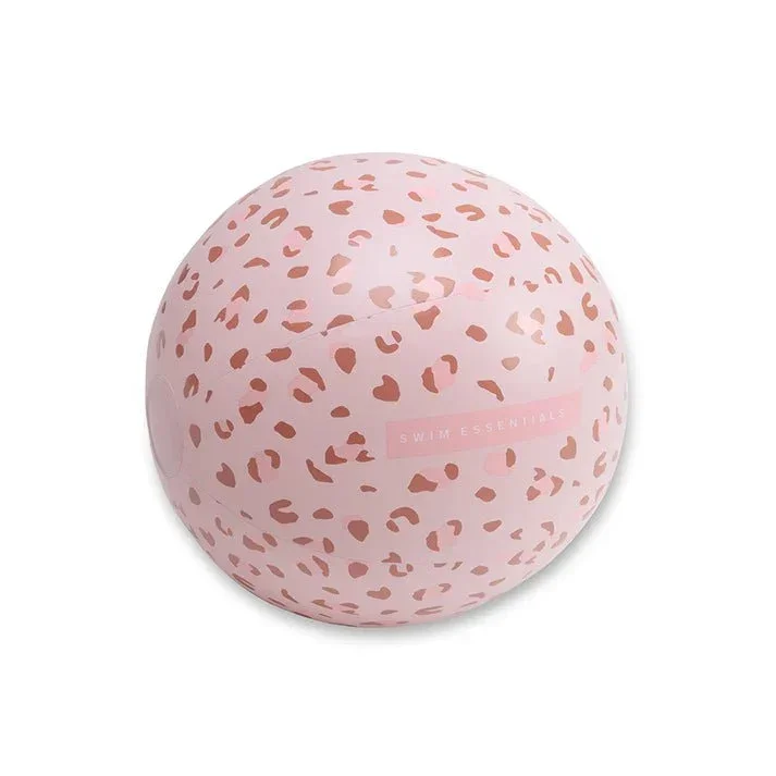 Swim Essentials Old Pink Leopard Strandbal – 51 cm koop je bij Babywinkel