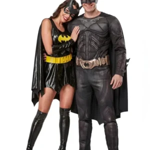 Batman™ und Batgirl™ Klassik Partnerkostüm
