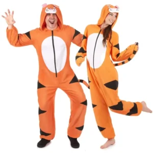 Paarkostüm Tiger für Erwachsene