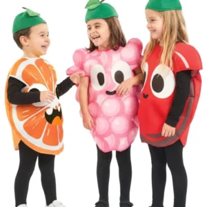 Früchte-Gruppenkostüm für Kinder