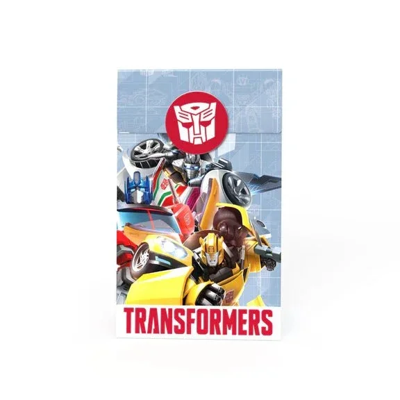 Transformers Uitdeelzakjes 23cm 10st van VDV Benefit koop je bij Partywinkel