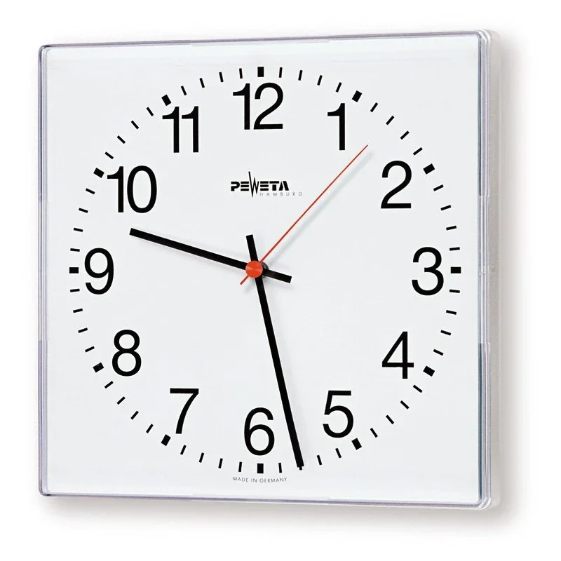 Peweta - Uhr Telegramm-Nebenuhr 81.280.211 DCFport24,275x275mm