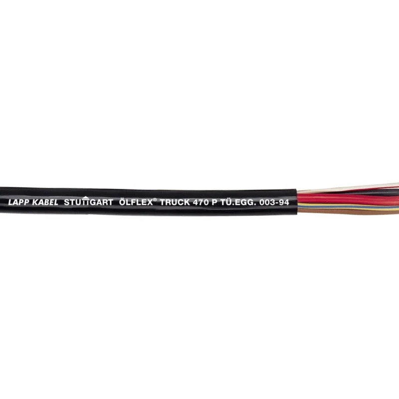 Lapp Kabel&Leitung - Energiekabel < 1 kV, für ortsveränderlichen Einsatz ÖLFLEX TRUCK 470 P 7027020 2X1,5 WH/BK