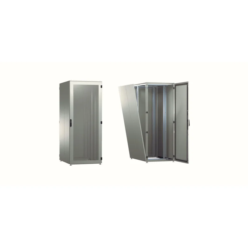 Schäfer IT - Netzwerk-/Serverschrank IS-1 Server o B50812093305 SW 80x120x90 9005