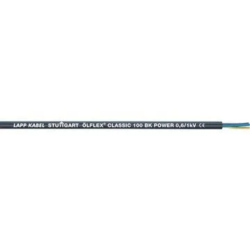 Lapp Kabel&Leitung - Energiekabel >= 1 kV, für ortsveränderlichen Einsatz ÖLFLEX CLASSIC 100 BK 1120465 0,6/1 KV 5G1,5