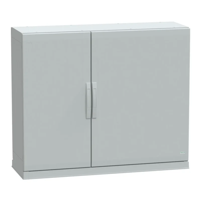 Schneider Electric - Gehäuse/Schaltschrank (leer) Tür Polyester NSYPLAZ10124G(VE2) 1000x1250x420