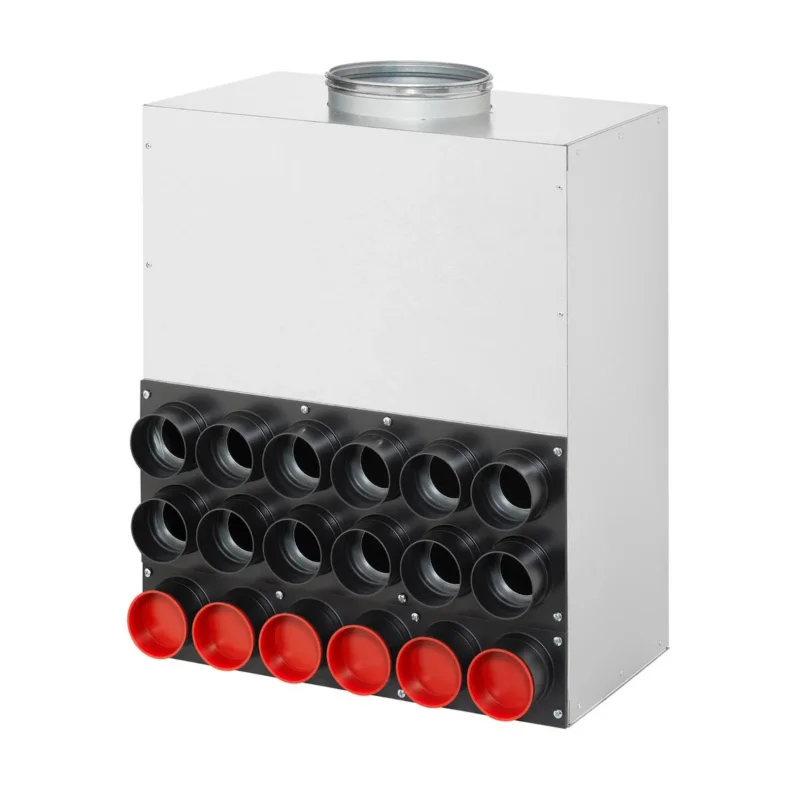 Helios Ventilatoren - Zubehör/Ersatzteile für Ventilatoren Verteilerkasten FRS-VK 18-63/180 mit 18 Stutzen