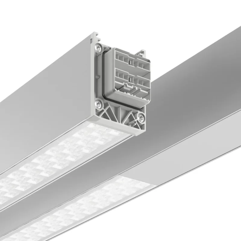RZB - Geräteträger für Lichtbandsystem LED-Komplettmodul 4547mm 9545AD.830.476.503 14pol 3000K DALI alu