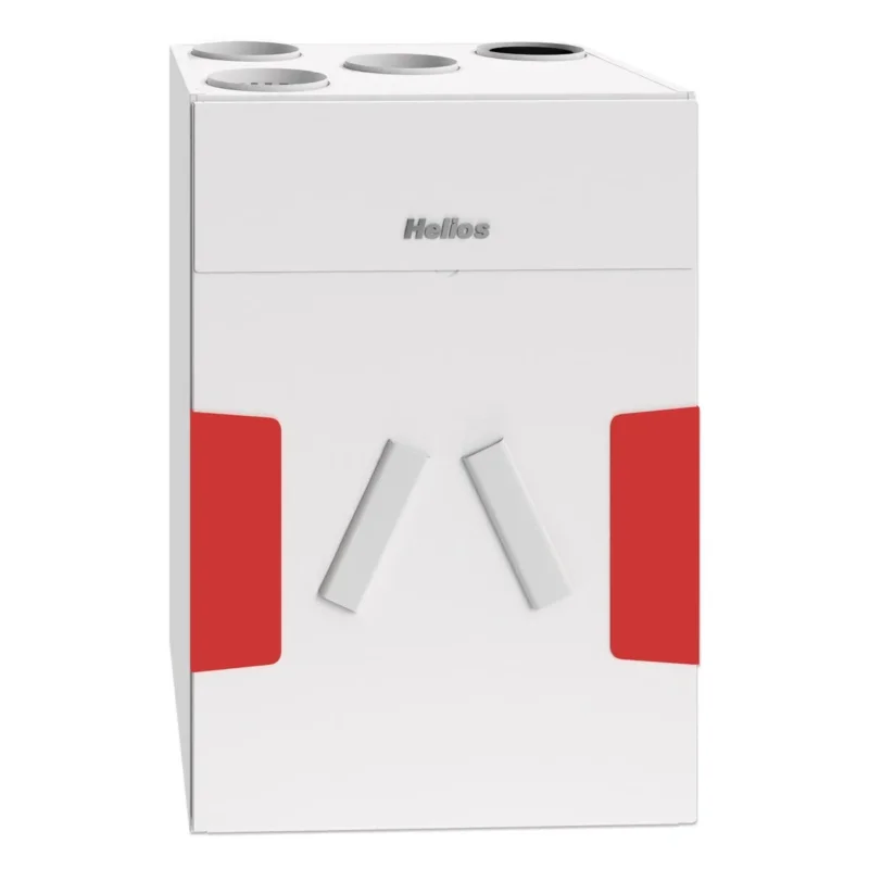 Helios Ventilatoren - Wohnungslüftungsgerät mit Wärmerückgewinnung Einfamilienhaus Lüftungsgerät R/L KWL 360 W mit WRG EC-Motoren