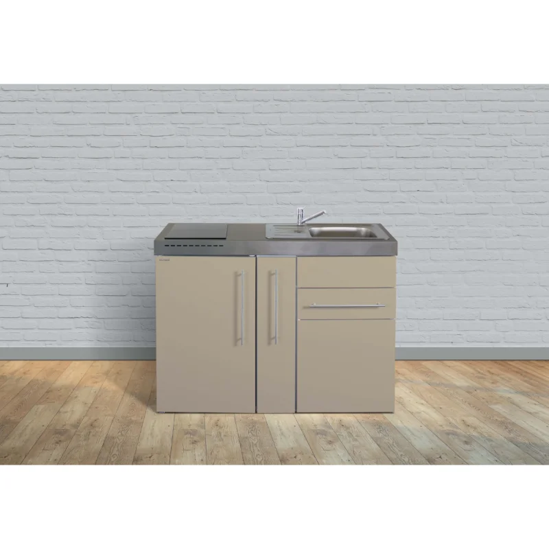 Stengel - Mini-Küche Miniküche Premiumline MPSA120AGKFliBreS Sand