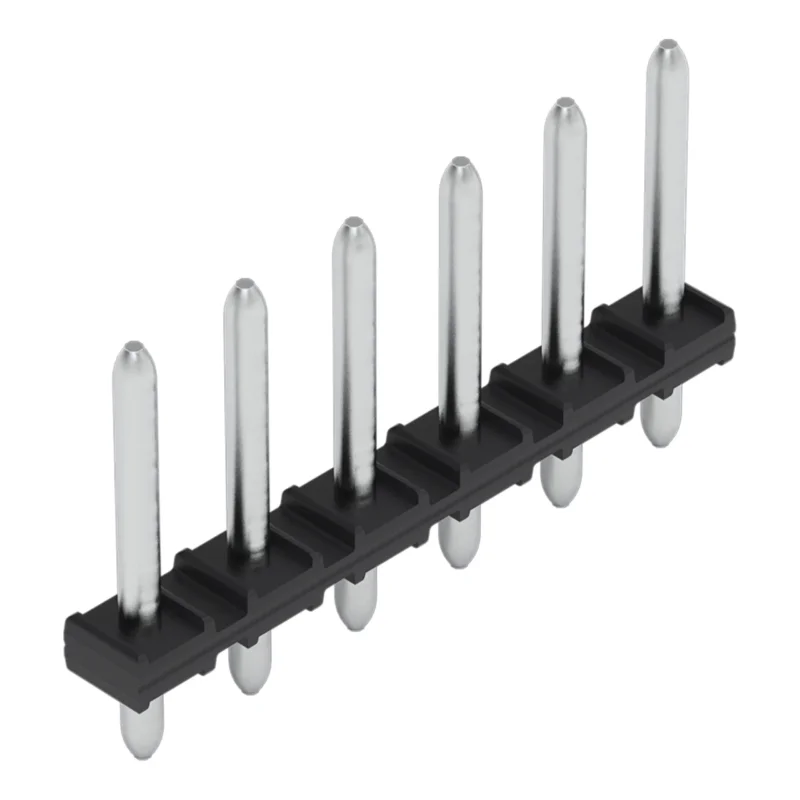 WAGO - Leiterplattensteckverbinder THR-Stiftleiste Lötstift 2091-1702/200-000 1,0mm,gerade,sw − 500 Stück