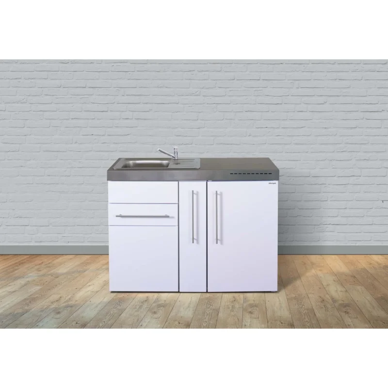 Stengel - Mini-Küche Miniküche Premiumline MP120ABliS weiß