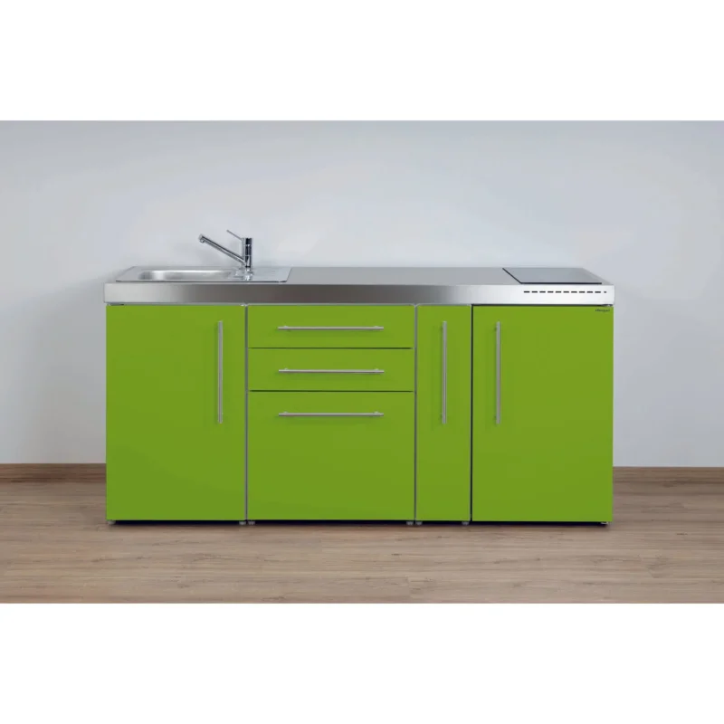 Stengel - Mini-Küche Miniküche Premiumline MPGA180AKSGKFreBli2S Grüner Apfel