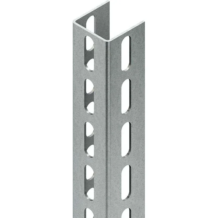 Niedax - Stiel/Profilschiene U-Profil U 5050/6000 E5L 50x50x6000mm − 6 Meter