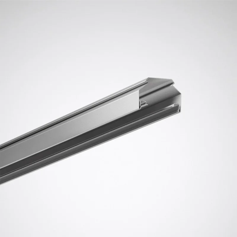 Trilux - Tragschiene für Lichtbandsystem Tragschiene 07650 L450 U 03 IP64 silbergrau
