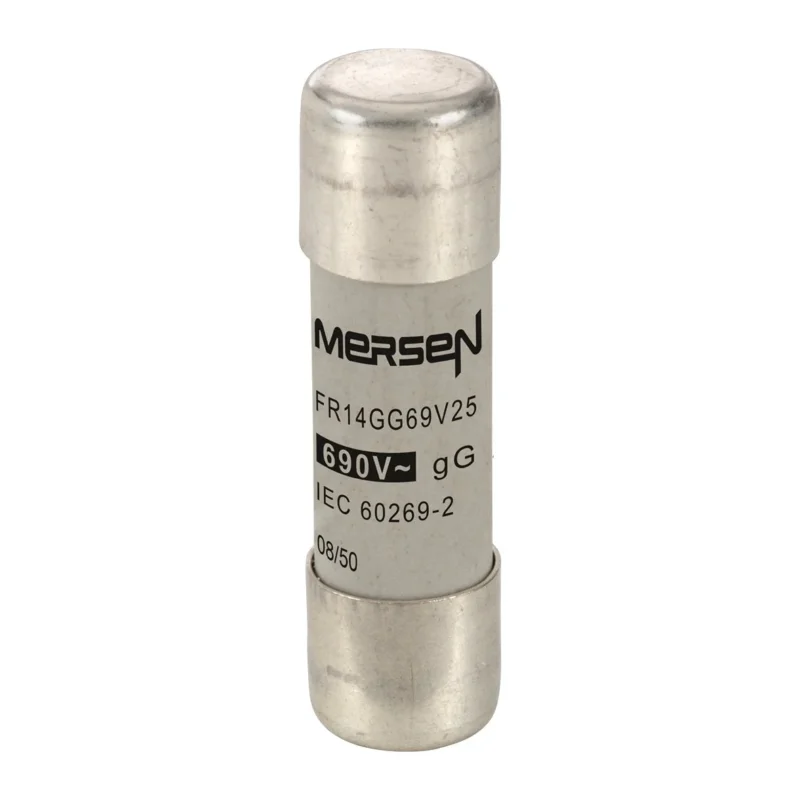 Mersen - Zylindrische Sicherung Sicherungseinsatz zyl.. FR14GG69V16 14x51 gG 16A/690V − 10 Stück