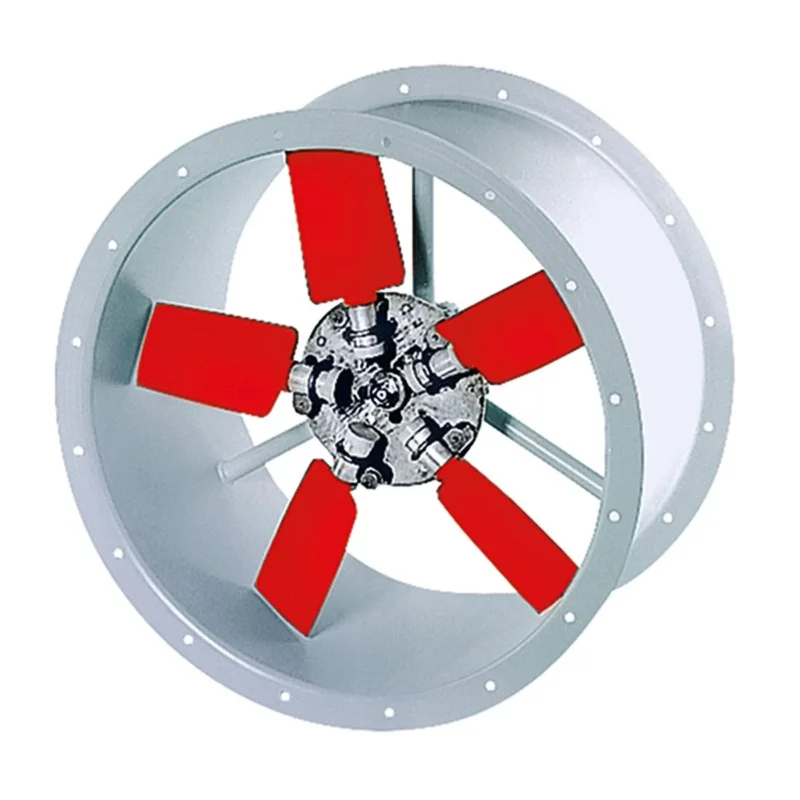 Helios Ventilatoren - Ventilator für Rohreinbau Hochleistungsventilator HRFW 630/4 Axial 1-PH