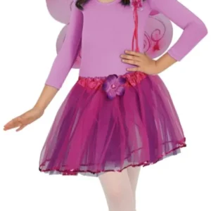 Vlinder Verkleedset Roze Meisje 2 delig van Fiestas Guirca koop je bij Partywinkel